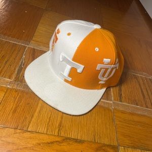 Mitchell and Ness white and orange University of Tennessee adjustable snap back.